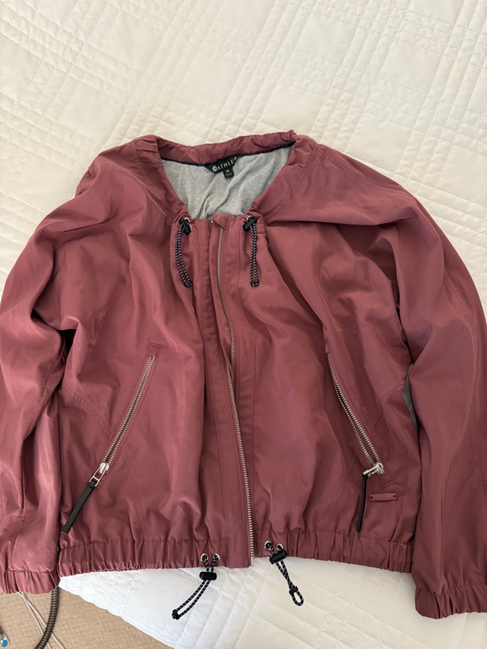Athleta Rosewood Windbreaker Jacket